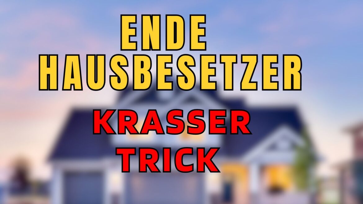 Hausbesetzern in Spanien 